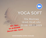 Yoga Soft - MO 18:45-19:45 Uhr ab 1.9.25 (online)