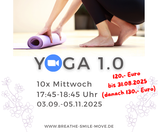 Yoga 1.0 (alle Level) - MI 17:45 Uhr (online) ab 3.9.25