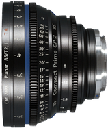 Zeiss Compact Prime CP.2 85mm t2.1 EF/PL Lens $100 per day