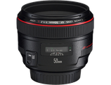 Canon 50mm f/1.2L - $45 per day