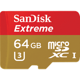 Micro SD 64GB Memory Card $20 day / $60 week  / $200 per month