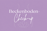 Beckenboden Check up