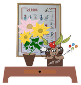 Affiche JE SENS - 24 SENSATIONS CORPORELLES - Fichier à télécharger et à imprimer