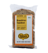 Braunhirse-Toastbrot Werz 250g