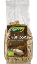 dennree Erdnüsse geröstet und gesalzen 125g
