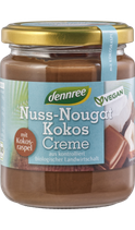 Nuss-Nougat-Kokos-Creme dennree 250g