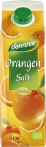 BIO Orangensaft Direktsaft 1 Liter Dennree