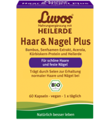 Heilerde Haar & Nagel Plus 60 Kapseln Luvos