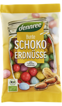 Bunte Schoko-Erdnüsse 100g dennree