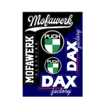 Stickerbogen MOFAWERK & Dax