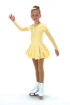 Jerry's LEMON CHIFFON DRESS "DIE SCHÖNE UND DAS BIEST" 635 NEU!