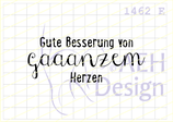Textstempel GUTE BESSERUNG (#3)