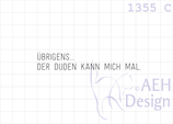 Textstempel DER DUDEN