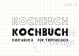 Mini-Stempelset KOCHBUCH