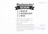 Textstempel RHOIHESSISCHES GSCHENG