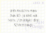 Textstempel BEIM KNUTSCHEN