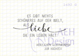 Mini-Stempelset ES GIBT NICHTS SCHÖNERES