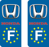 Lot de 2 stickers Honda Europe