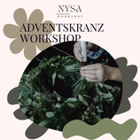 Halle (Saale) 29.11.2026 - 14:00 Uhr: Special Adventskranz-Workshop im Innenstadt-Atelier