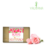 Jabón Natural de Rosas - OFERTA X 2 ENVASES