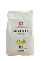 GLUTEN DE BLE 500gr pour fabrication seitan