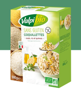 COQUILLETTES MAÏS RIZ QUINOA SANS GLUTEN 500GR