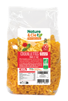 COQUILLETTES MAÏS ET RIZ 500GR
