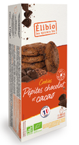 COOKIES PEPITES DE CHOCOLAT ET CACAO 175g