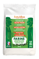 FARINE DE LENTILLES VERTES 500g