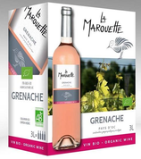 VIN ROSE GRENACHE LA MAROUETTE BIB 3L