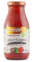 Sugo all Olive e Capperi - Kirschtomatensauce mit Oliven, Kapern
