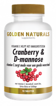 Golden Naturals Cranberry & D-mannose