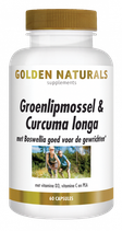 Golden Naturals  Groenlipmossel & Curcuma Longa