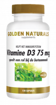 Golden Naturals Vitamine D3 75 mcg