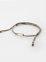 NACH - Bracelet cordon doré