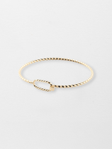 NACH - Bracelet jonc torsadé personnalisable - Mix and Match