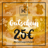 Geschenk-Gutschein Wert 25€