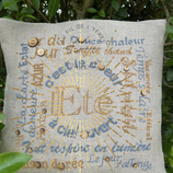 ÉTÉ brodé de soleil