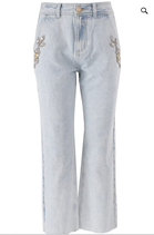 YES ZEE JEANS DONNA CON APPLICAZIONI GIOIELLO