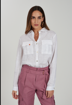 YES ZEE CAMICIA DONNA MANICA LUNGA