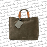 BORSA CAMOSCIO FILIPPA OLIVE - REBELLE
