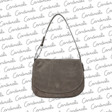 BORSA LARIX CAMOSCIO GREY - REBELLE