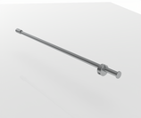elidur Distanzstange Glas/Wand mattchrom
