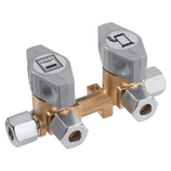 Verteilerblock Typ VK PS 16 Bar RVS 8, 3 Abgänge