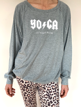 Yoga Sweatshirt Let there Be Om