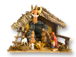 Presepe completo con capanna mod.7