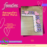 LOVE MORE APAGADOR