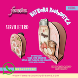 BATIDORA ROMANTICA SERVILLETERO