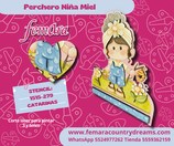 PERCHERO NIÑA MIEL