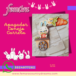 APAGADOR CONEJO CARRETA